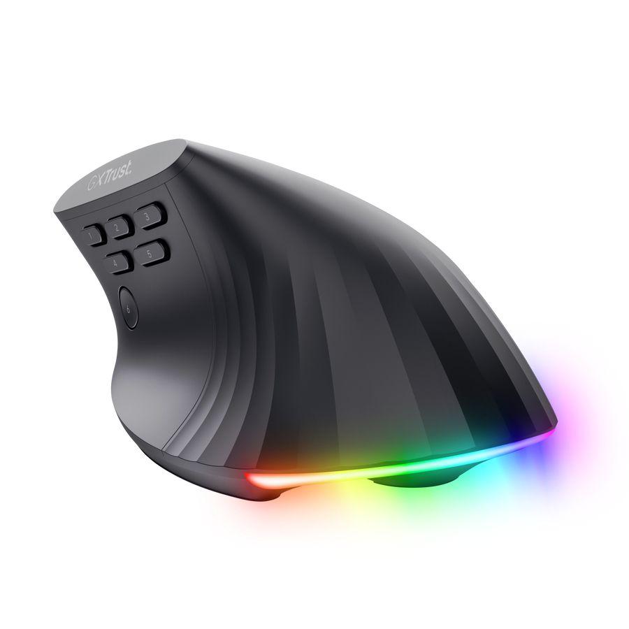 Rato TRUST GXT 145 Rexxa (Mão direita - 12800 DPI - USB Type-A - Preto), miniatura 8