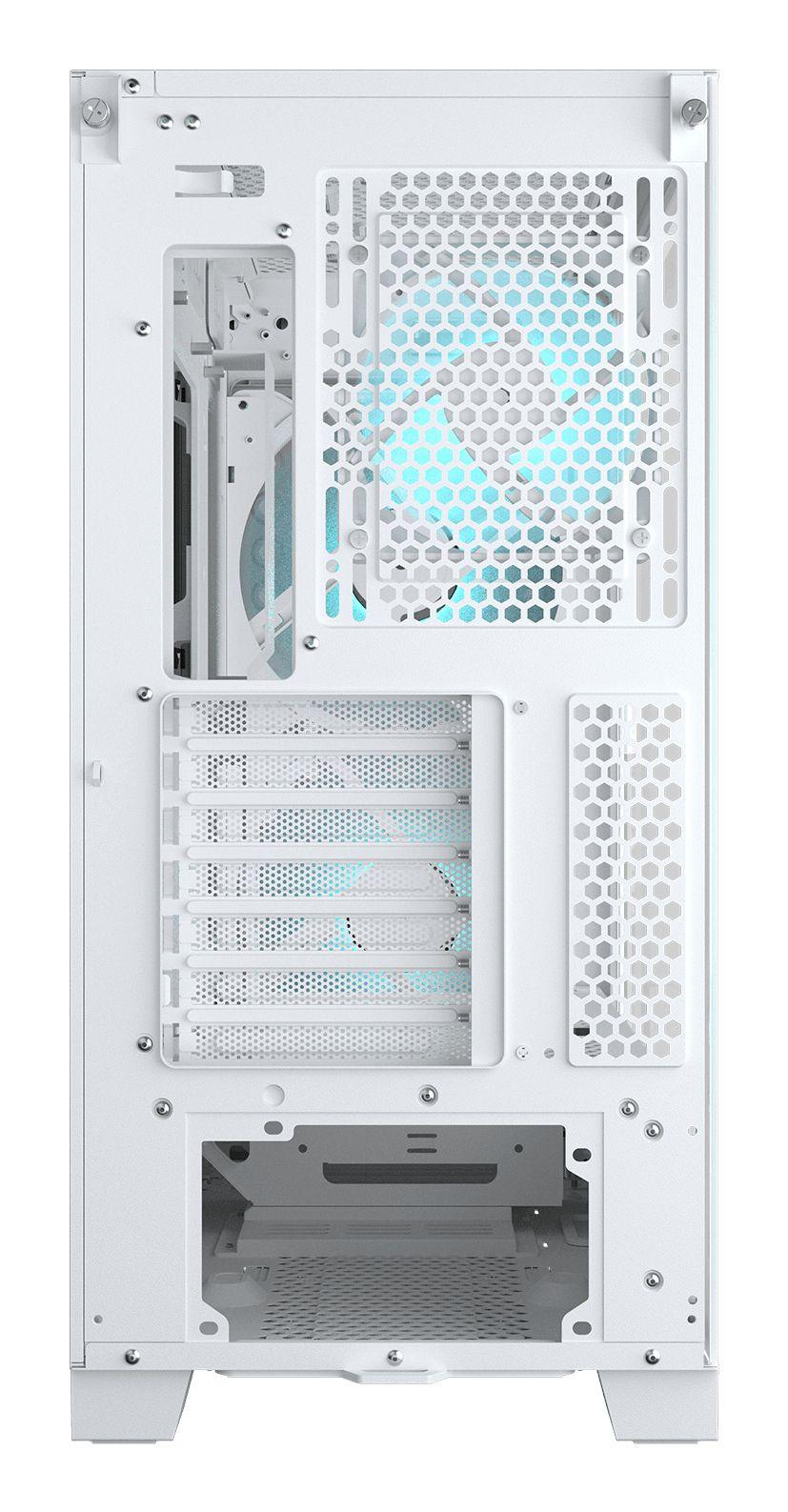 Caixa PC COUGAR Airface ECO RGB CGR-5YA2W-RGB (Midi Tower - 190 mm - 390 mm - Branco), miniatura 14