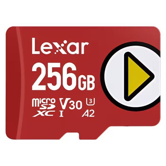 Cartão de Memória LEXAR LMSPLAY256G-BNSNG (256GB - Classe 10 - Até 205 MB/s - Vermelho), miniatura 2