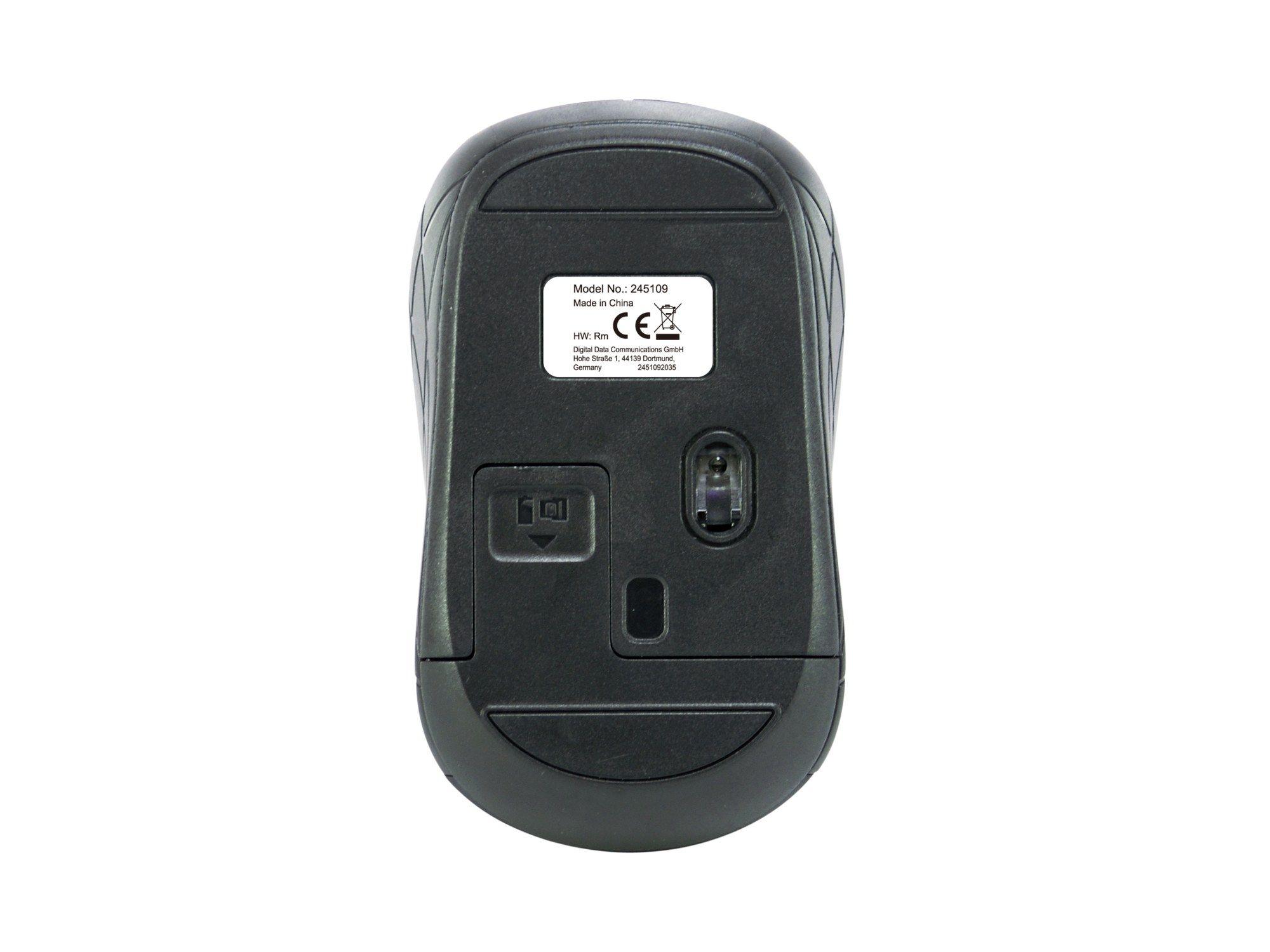 Rato EQUIP Mini Wireless (Ambidestro - 1600 DPI - Ótico - Cinzento) — miniatura 2