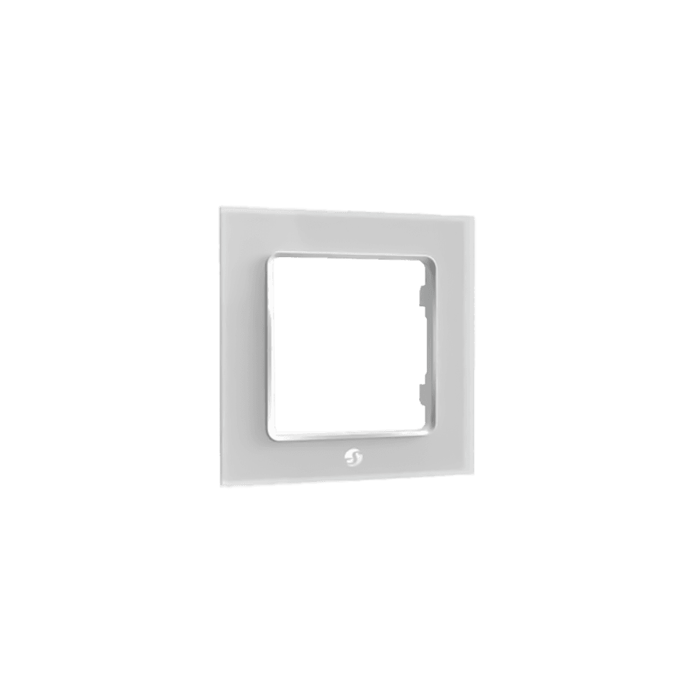 Espelho para Interruptor SHELLY Wall Frame 1 (Plástico - 80 mm x 80 mm x 10 mm - Branco) — miniatura 2