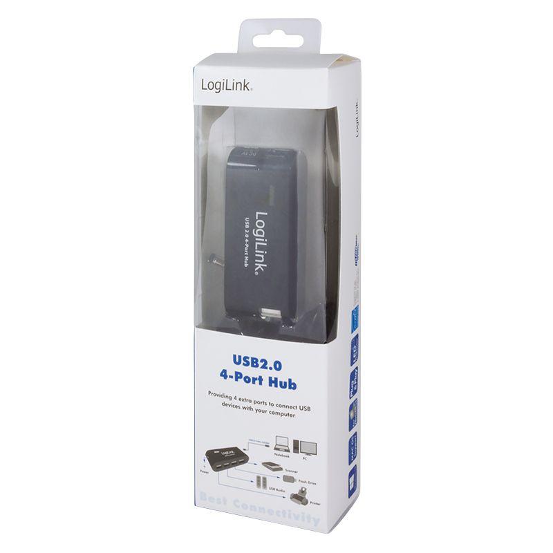 Hub USB LOGILINK UA0085 (USB 2.0 Type-A - Preto) — miniatura 8