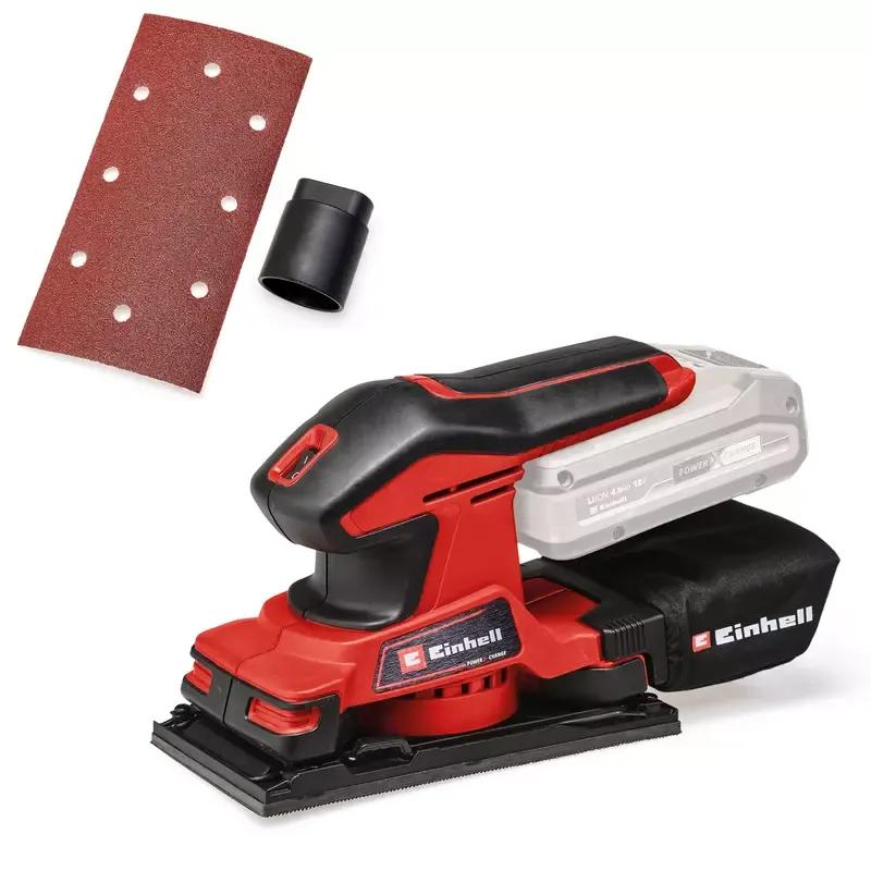 Lixadora Orbital EINHELL TC-OS 18/187 Li-Solo (Preto/Vermelho), miniatura 2