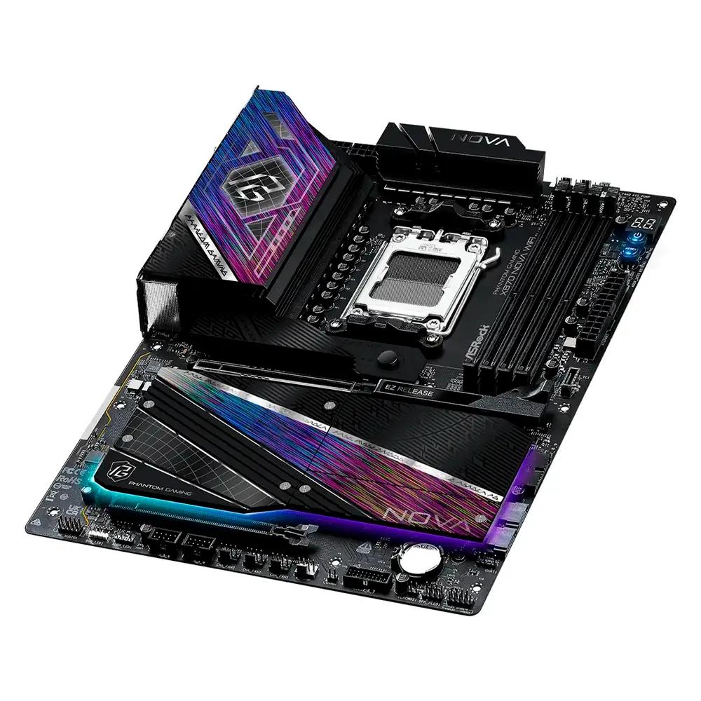 Motherboard ASROCK X870 Nova WiFi (AM5 - ATX - Duplo canal - Roxo), miniatura 5