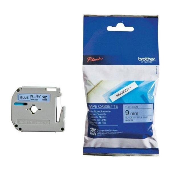 Fita de Impressão BROTHER MK521BZ (Preto sobre Azul), miniatura 3