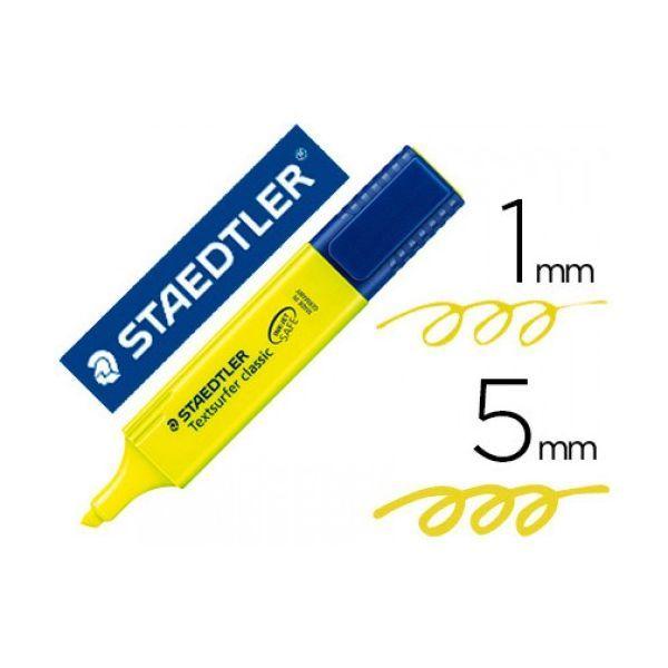 Marcador Fluorescente STAEDTLER Textsurfer Classic 364 (Polipropileno - Amarelo) — miniatura 2
