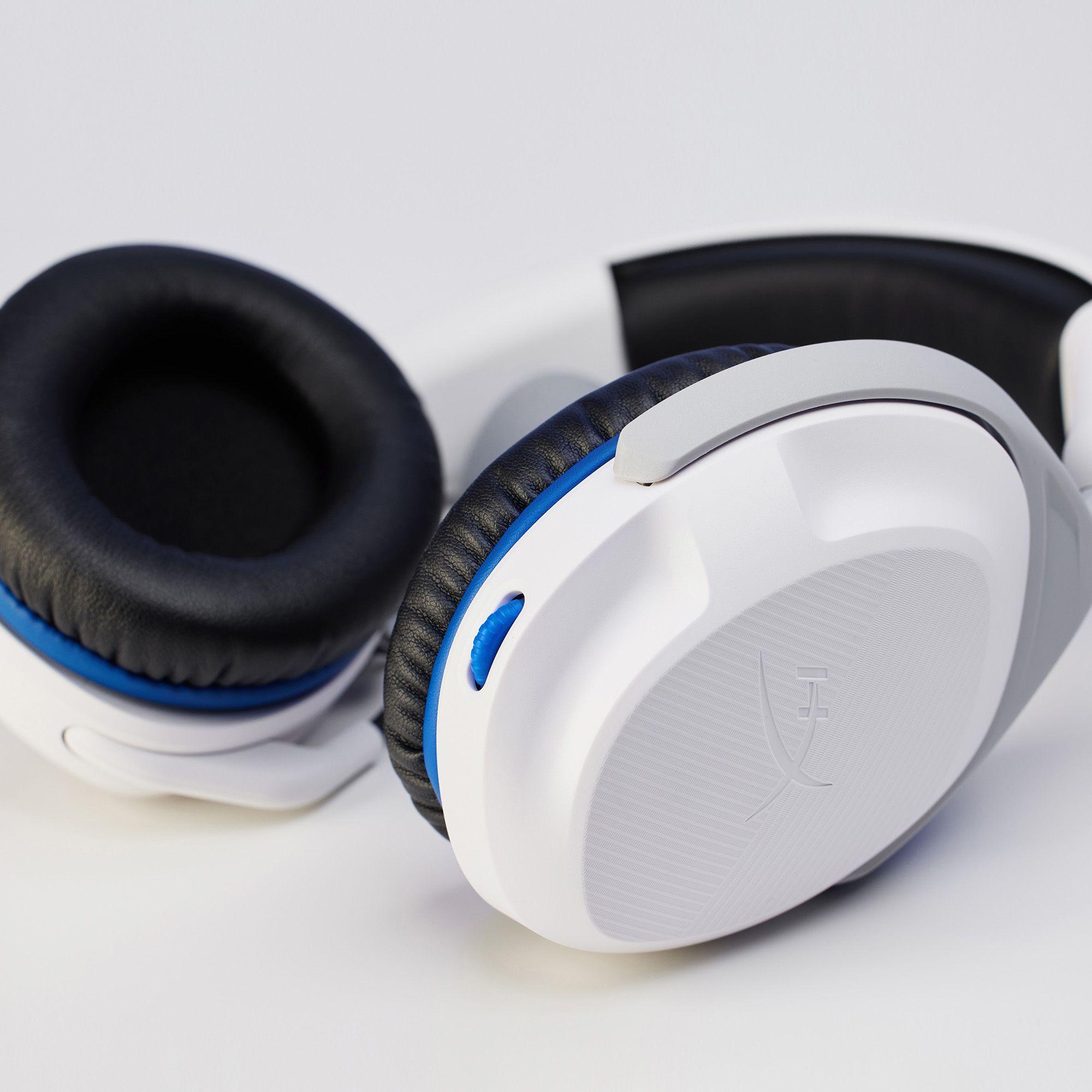 Headset HYPERX CloudX Stinger2 75X29AA (Binaural - Com fios - Circum-aural - Branco/Azul) — miniatura 4