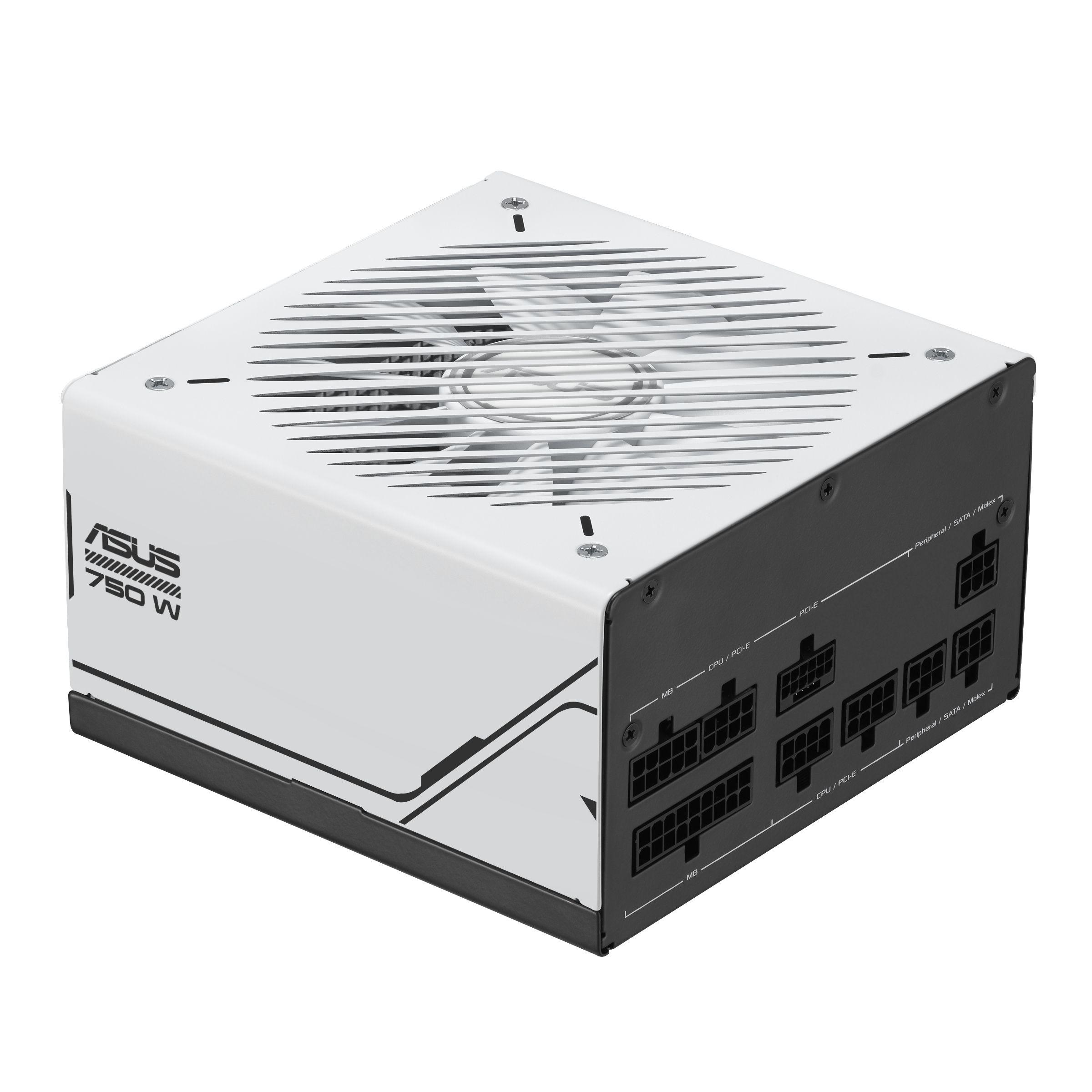 Fonte de Alimentação ASUS Prime AP-750G (ATX - 750 W - 80 PLUS Gold - Preto/Branco), miniatura 2
