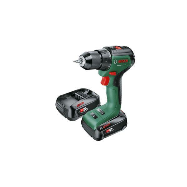 Berbequim Aparafusador sem Fios BOSCH UniversalDrill 18V-60 (Verde/Preto), miniatura 2
