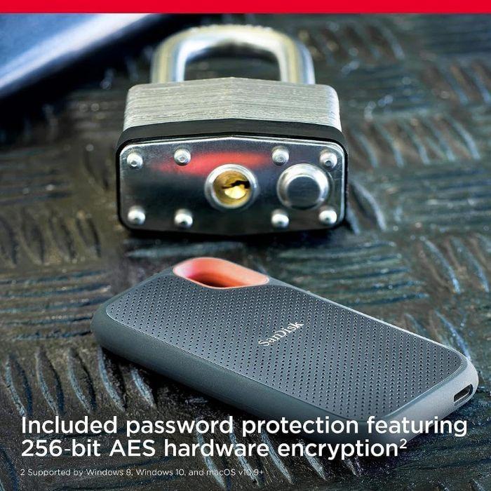 SSD Externo SANDISK Extreme Portable V2 (4 TB - 2,5 polegadas - USB 3.2 Gen 2 - Preto e Laranja) — miniatura 5