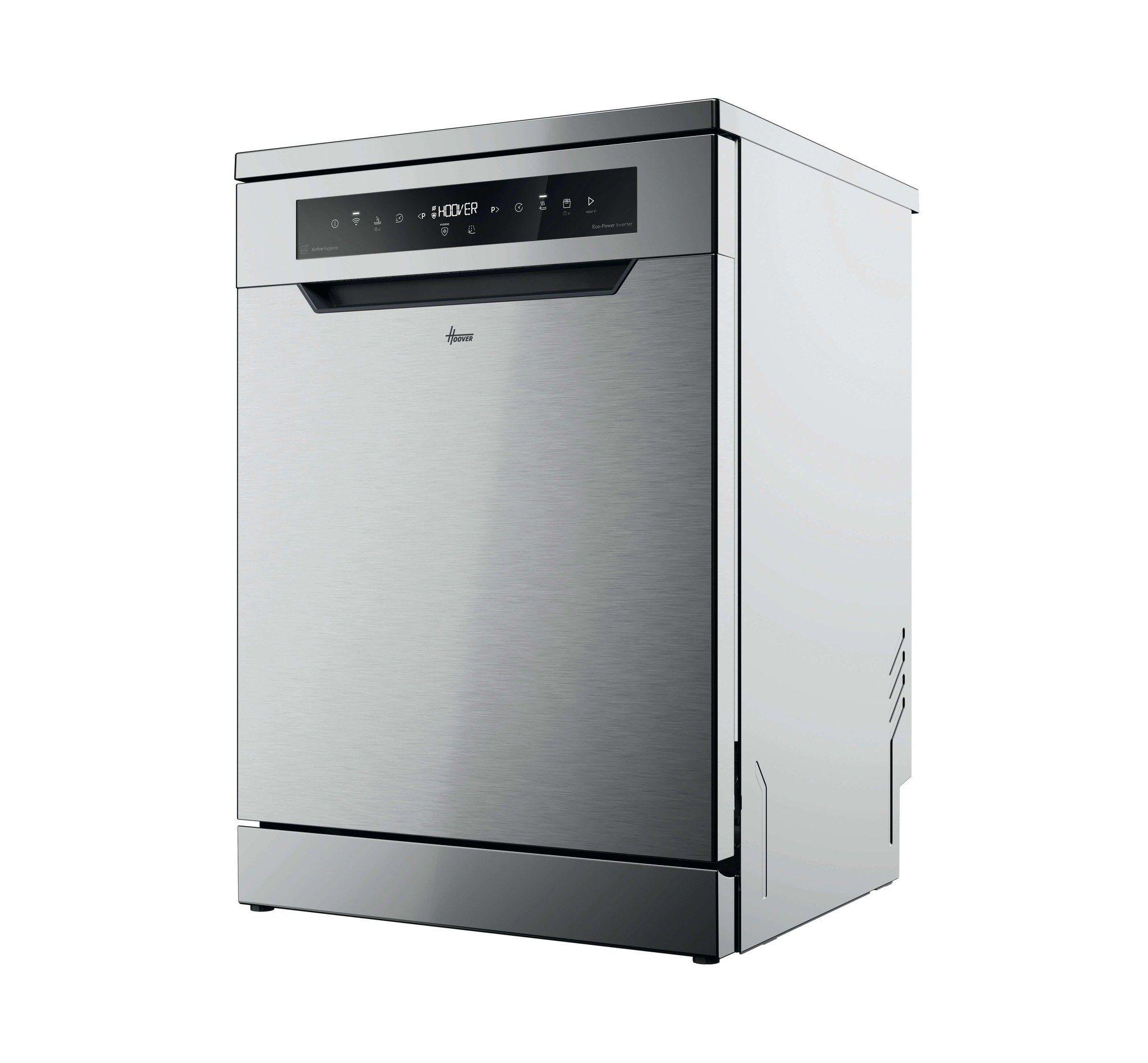 Máquina de Lavar Loiça Independente HOOVER HF6B4S1PX (B - 9,5 l - 66 kWh - Inox), miniatura 4