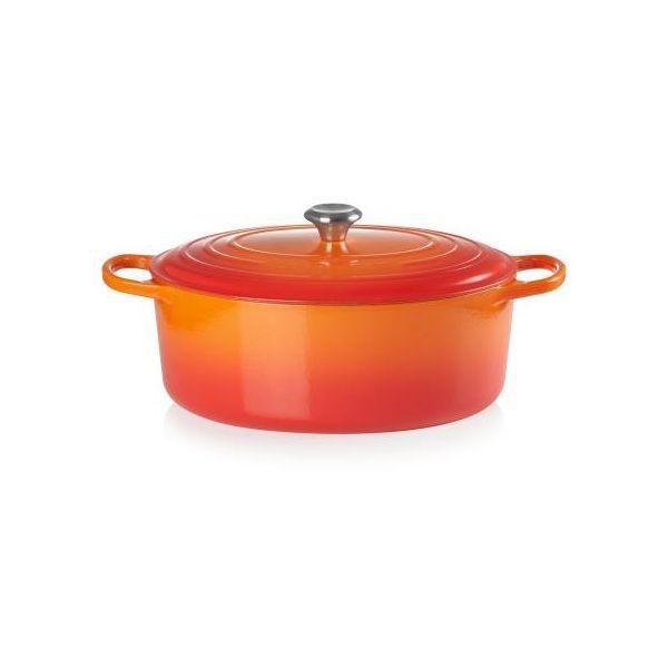Caçarola Oval LE CREUSET Cocotte Oval Evol. 35 (Ferro fundido - 35 cm - Vulcânico)