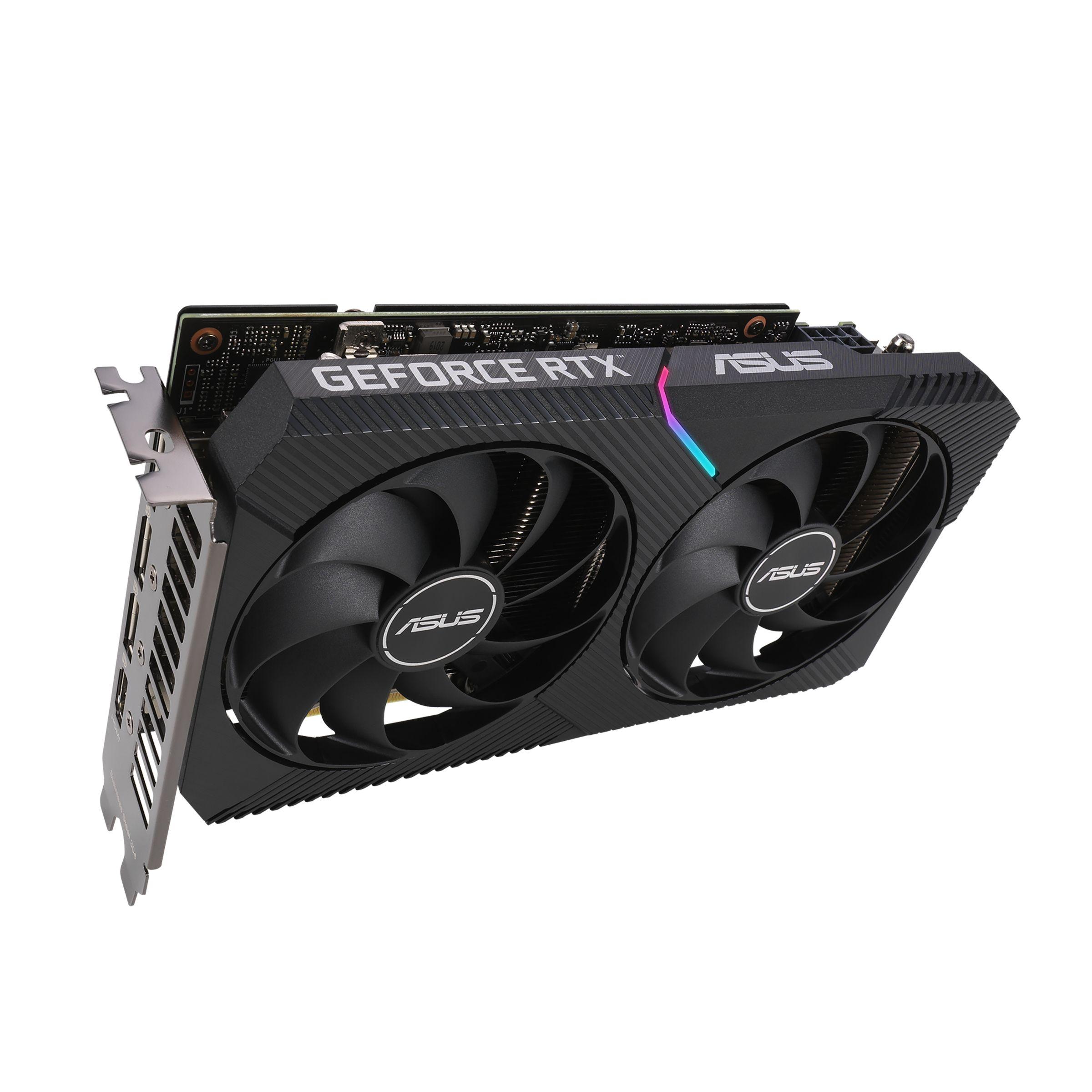 Placa Gráfica ASUS DUAL-RTX3060-O12G-V2 (GeForce RTX 3060 - 15 Gbps - 12 GB - Preto), miniatura 9