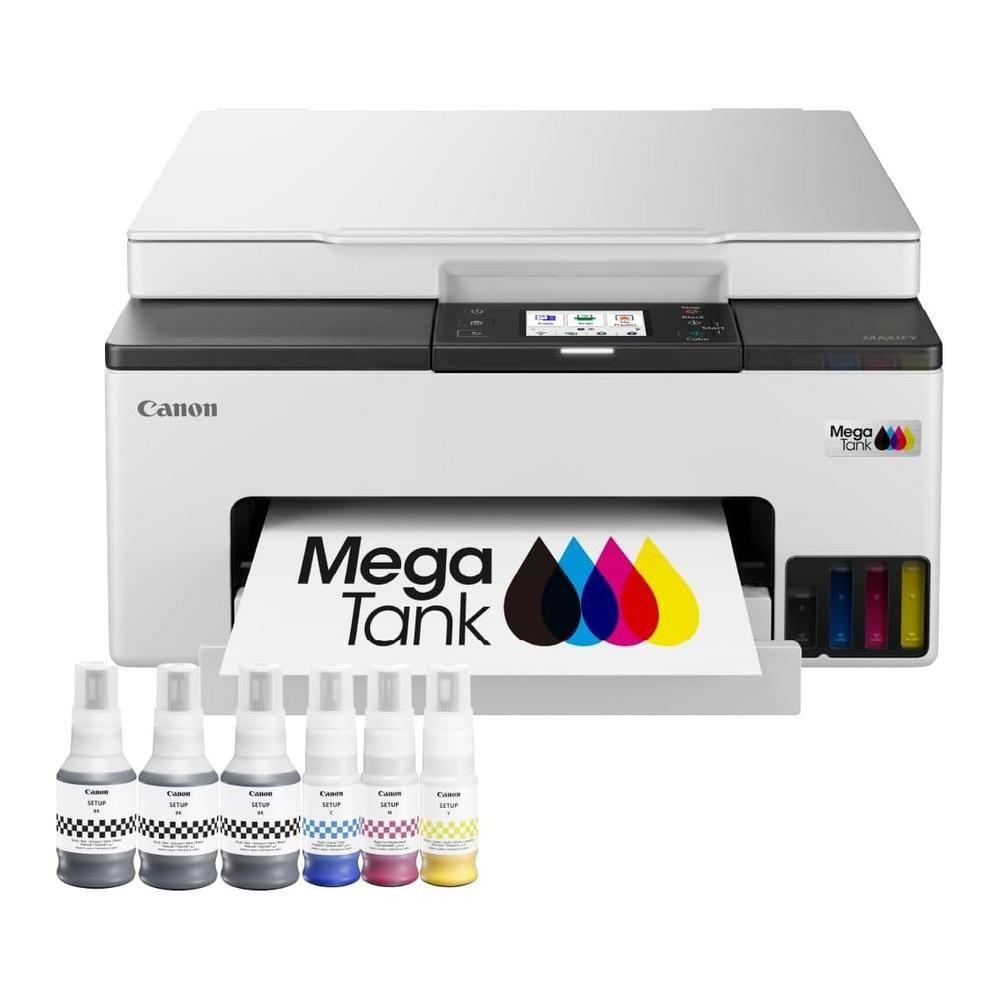 Impressora Multifunções CANON MAXIFY GX1051 MegaTank (A4 - Impressão a cores - 250 folhas - Branco) — miniatura 3