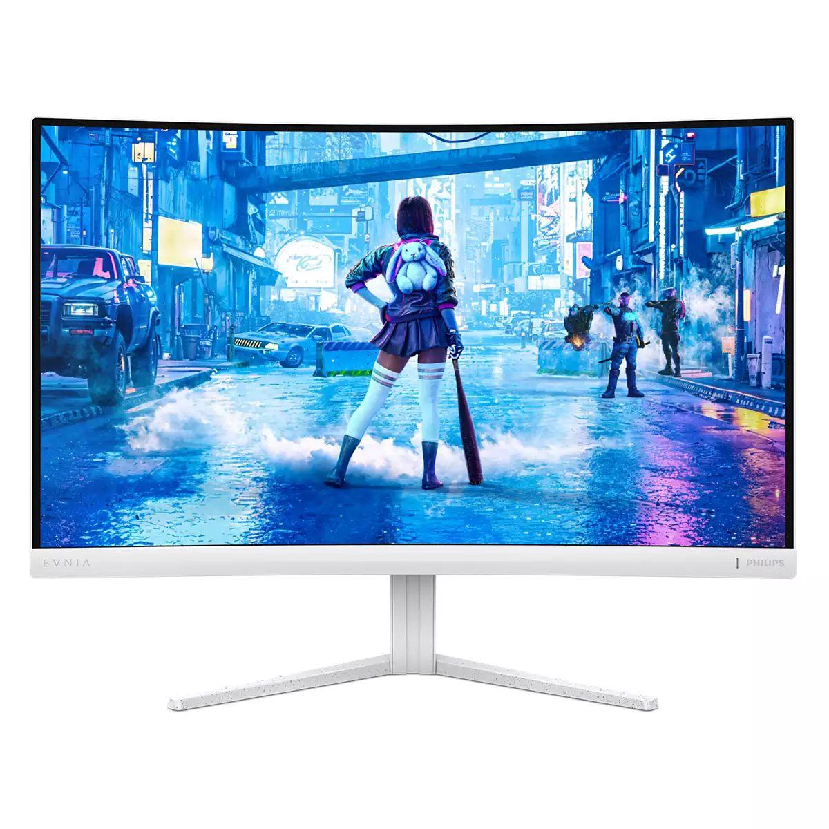 Monitor PHILIPS Evnia 5000 27M2C5201L/00 (27" - Fast VA - 180 Hz - Branco) — miniatura 5