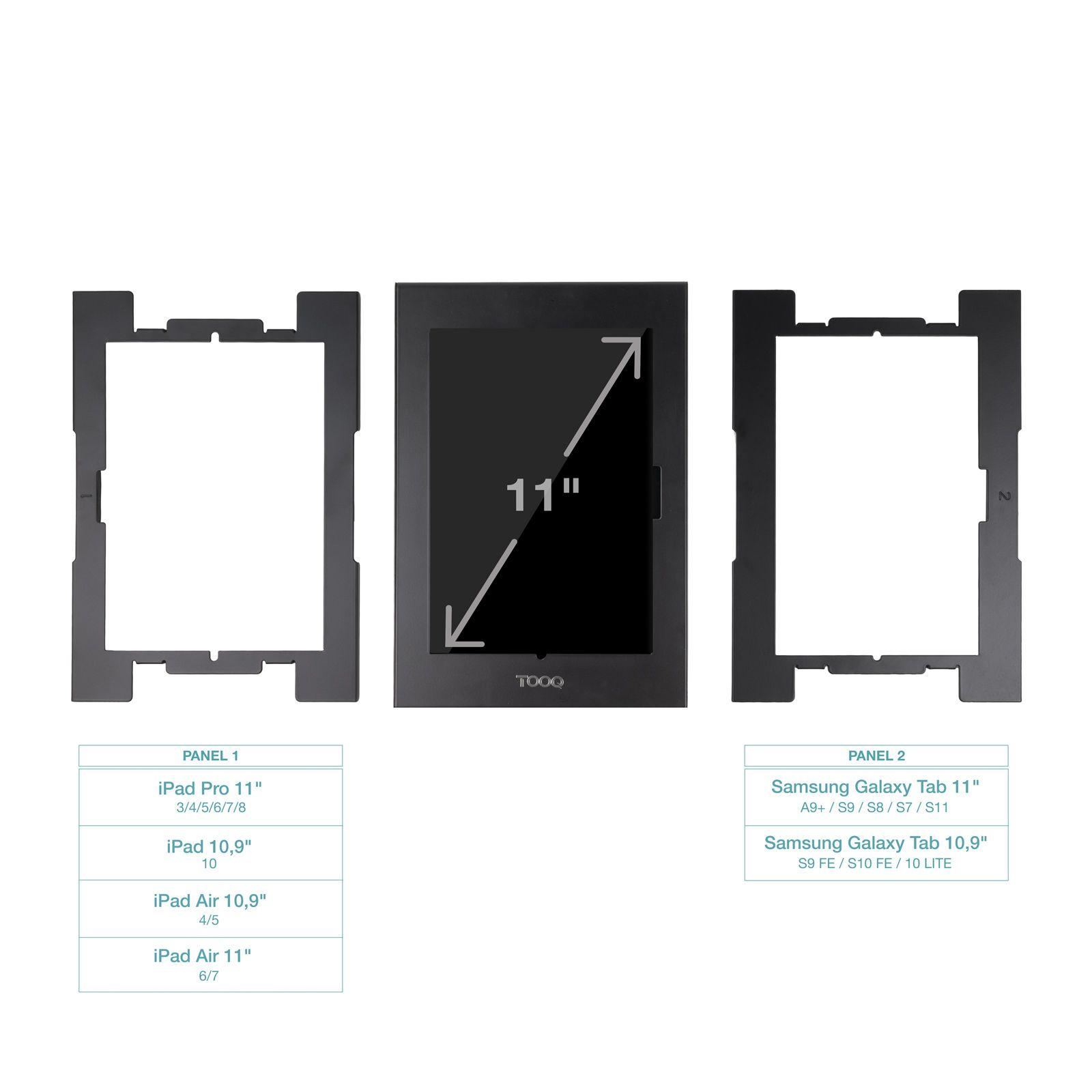 Moldura Antirroubo TOOQ TQATTE2601-S-B (Preto), miniatura 3