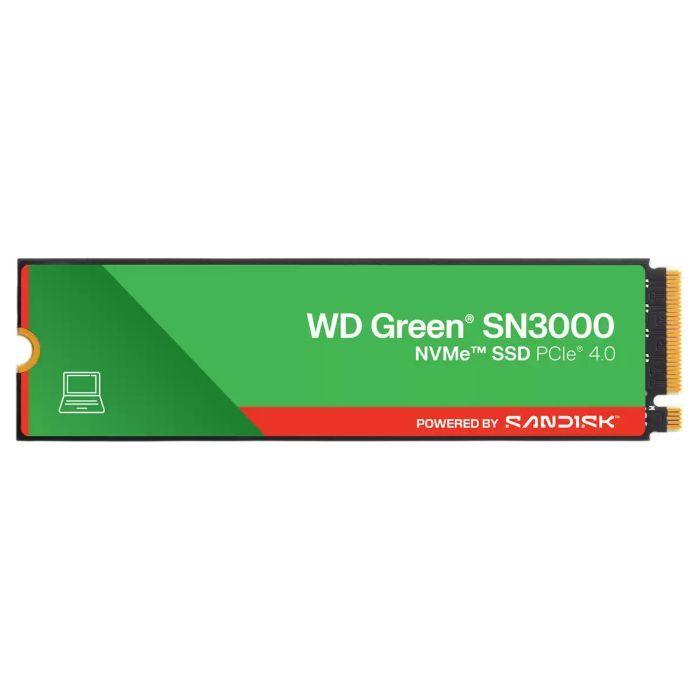 Disco SSD WESTERN DIGITAL Green SN3000 1TB (1 TB - M.2 2280 - PCIe 4.0 NVMe), miniatura 2