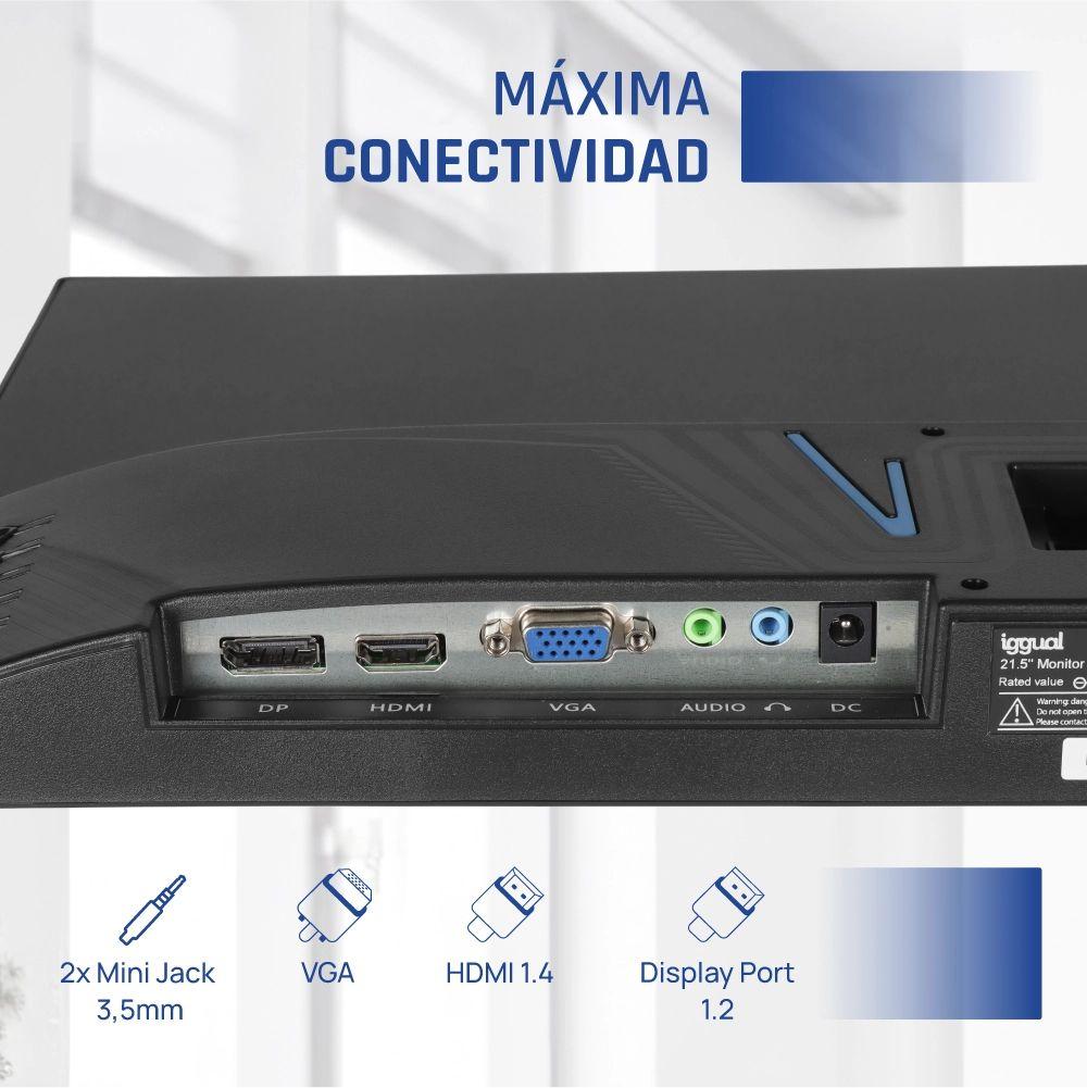 Monitor IGGUAL ML21S (21,5" - IPS - 120 Hz - Preto) — miniatura 7