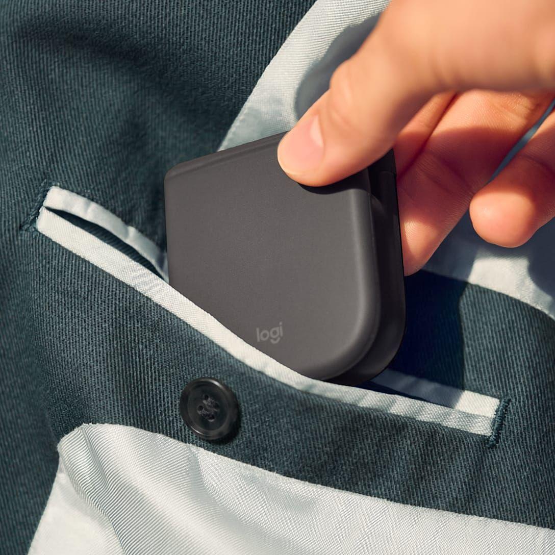 Rato LOGITECH Mobi Fold (Ambidestro - 4000 DPI - Ótico - Grafite) — miniatura 2