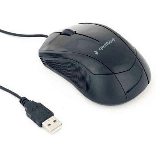 Rato GEMBIRD MUS-3B-02 (Ambidestro - 1000 DPI - Ótico - Preto), miniatura 2