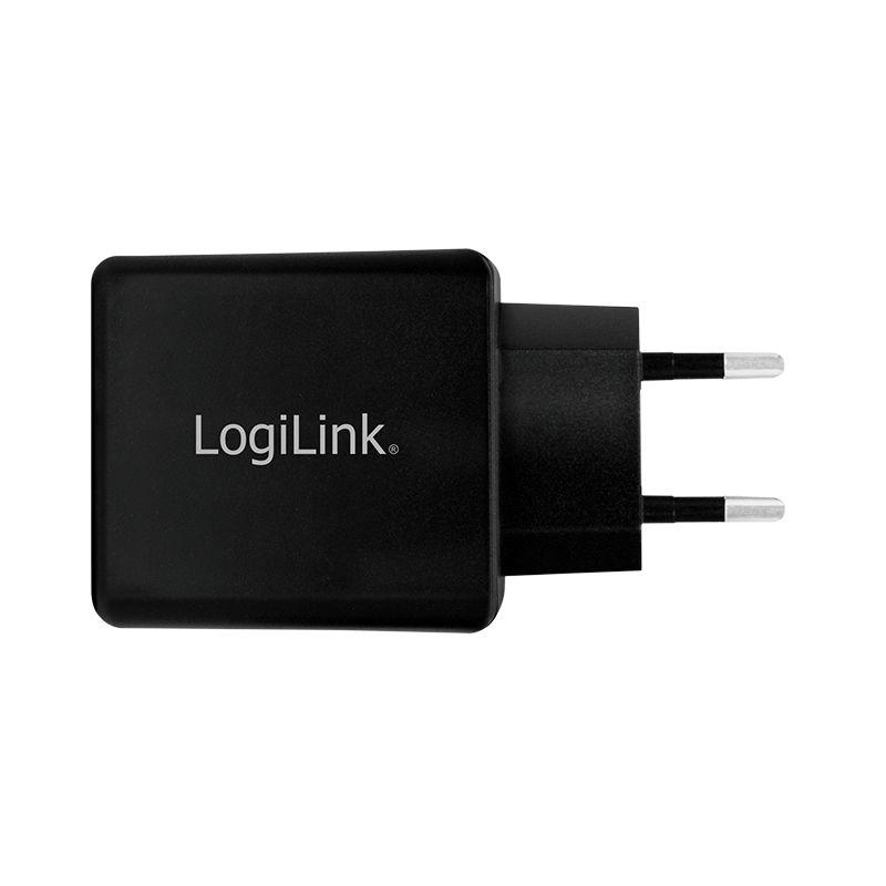 Carregador de Parede USB LOGILINK PA0210 (12 W - Preto), miniatura 2