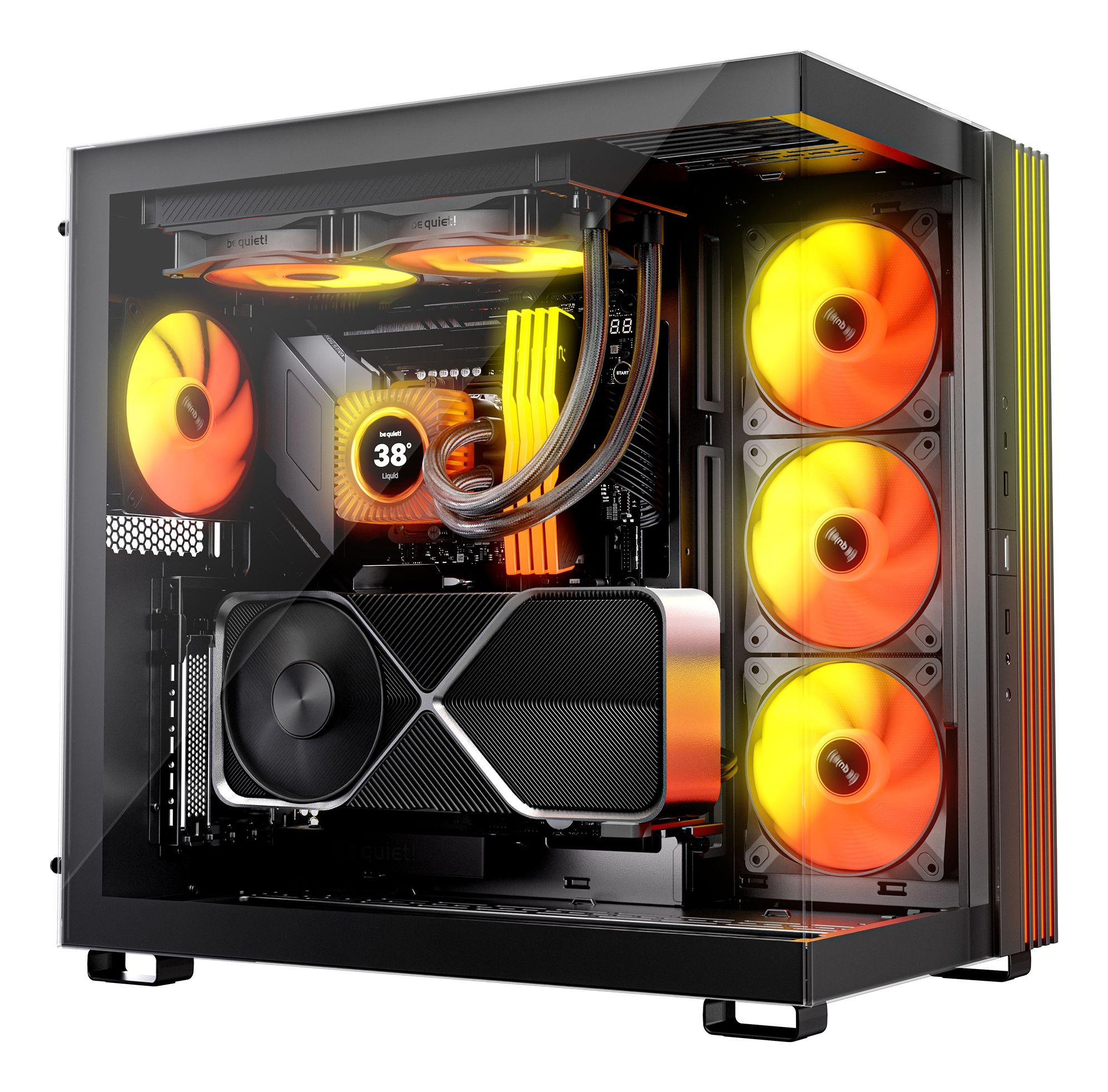 Refrigeração Líquida AIO BE QUIET! LIGHT LOOP IO LCD 240mm (120 mm - 2 ventoinhas - 2100 RPM - Preto) — miniatura 6