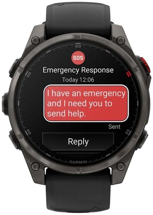 Smartwatch GARMIN Fēnix 8 Pro 51mm LTE (Polímero, Titânio - 51 mm - Grafite), miniatura 3