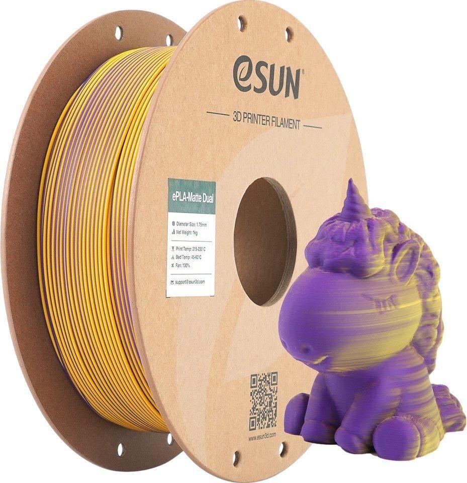 Filamento 3D ESUN PLA-MTD175B-ZY1P1 (Roxo/Amarelo)