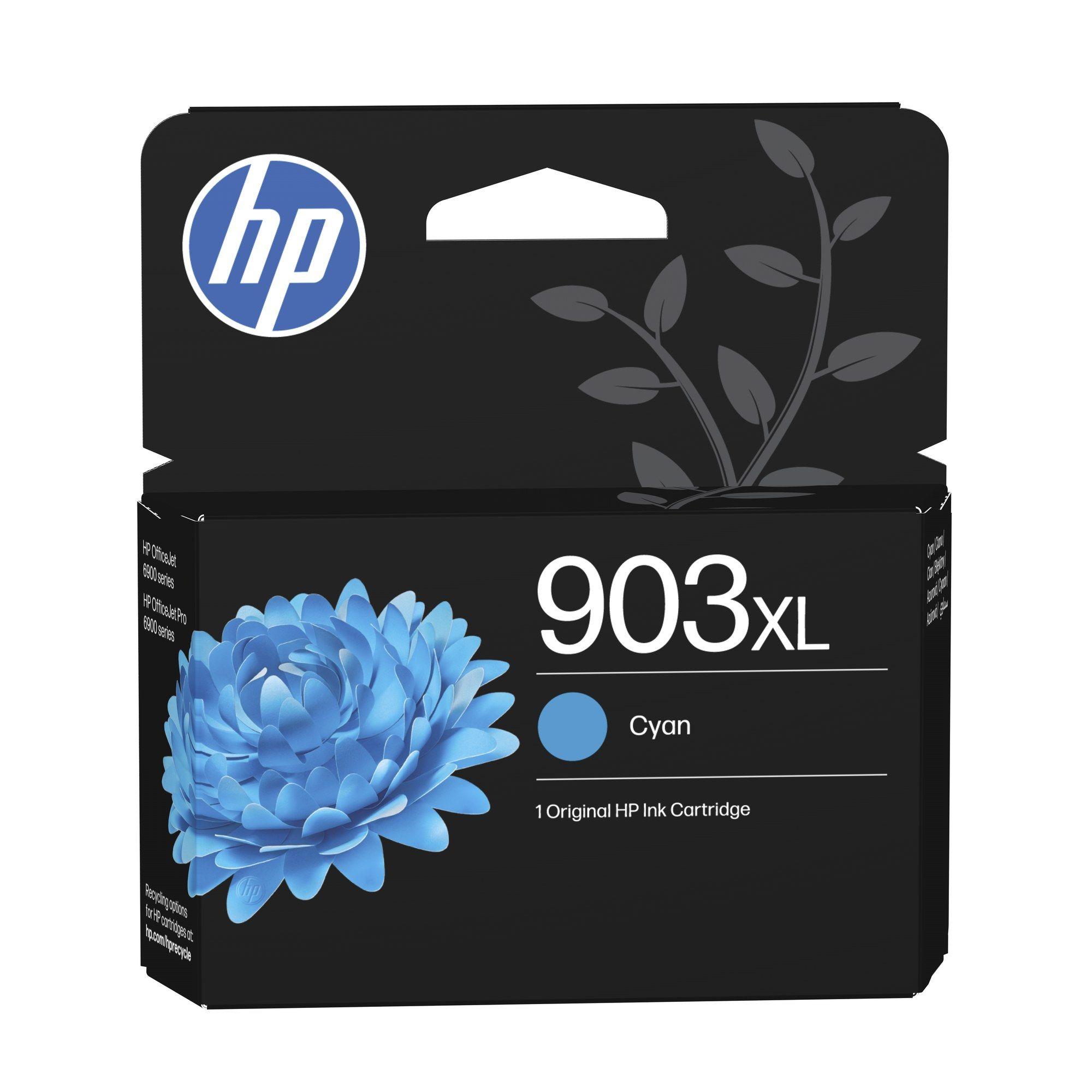 Tinteiro HP 903XL T6M03AE (750 páginas - Ciano)