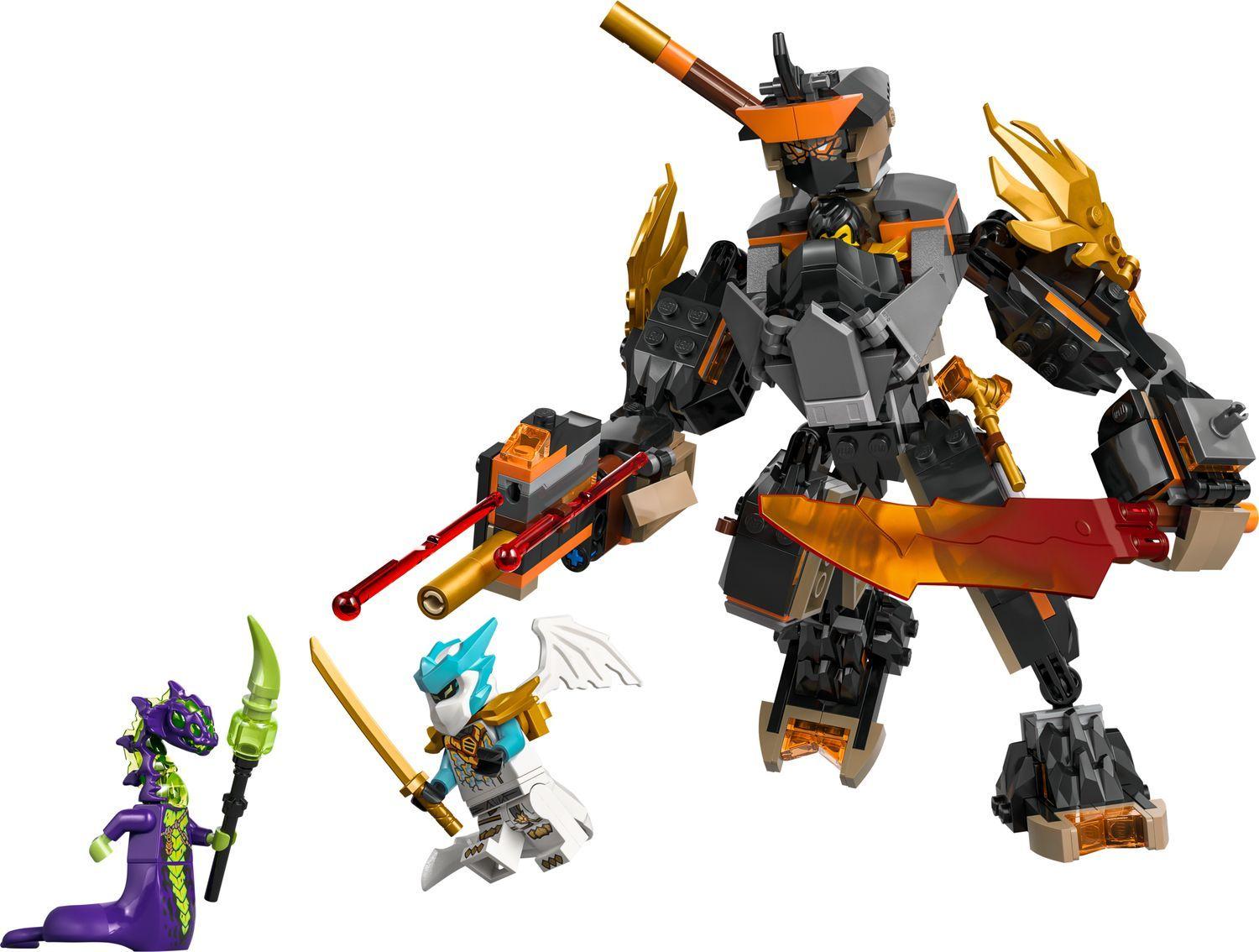 LEGO 71854 Ninjago Robô de Missões do Cole e Zane Dragão (7+ anos - 364 peças)