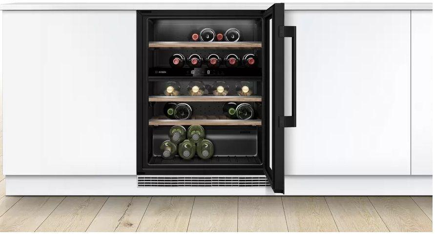 Cave de Vinhos Encastre BOSCH KUW21AHG0 (Altura 8,8 cm - Preto), miniatura 2