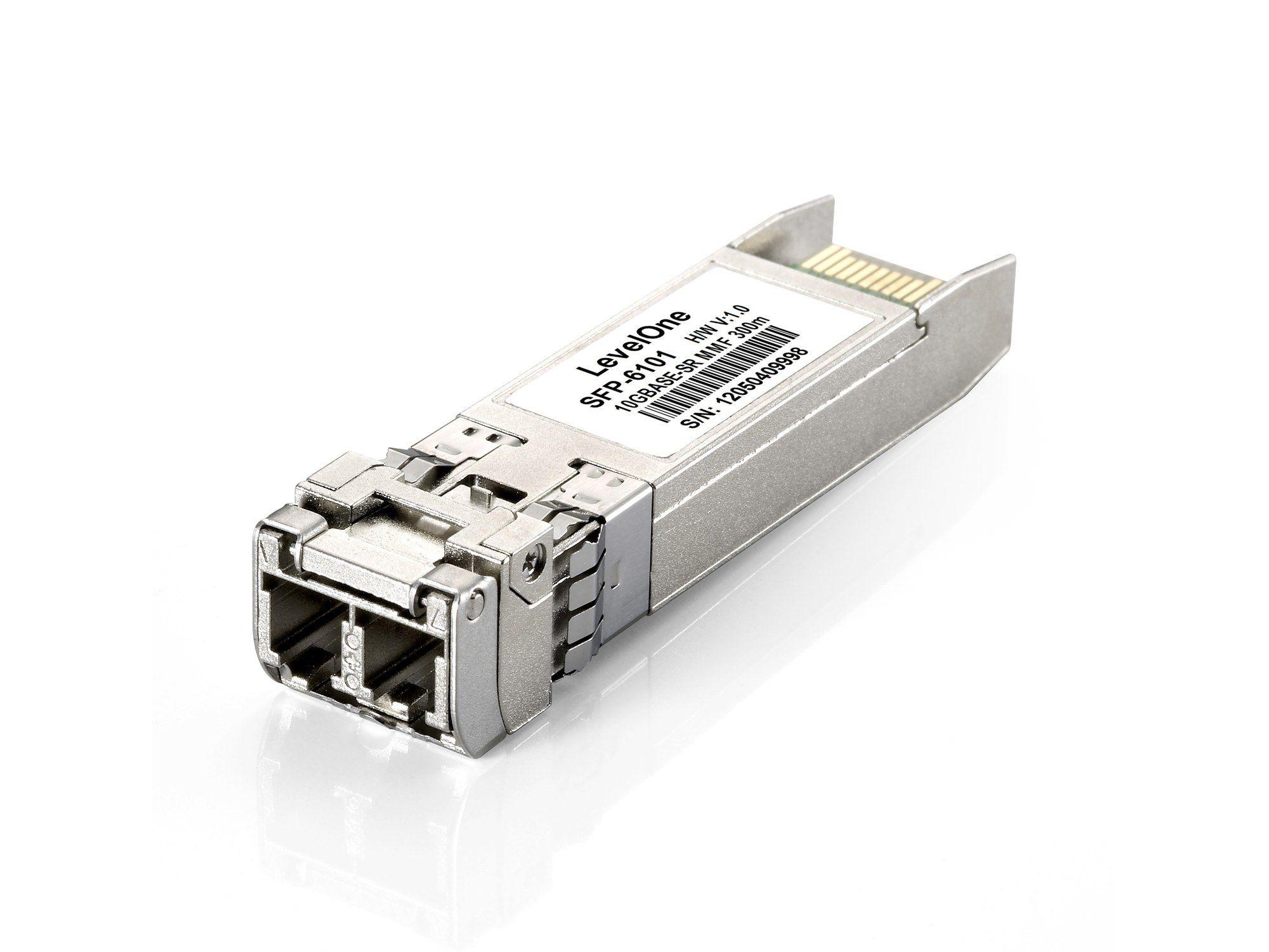 Módulo Transceptor de Fibra Ótica LEVELONE SFP-6101 (1 unidade - 10 000 Mbit/s)