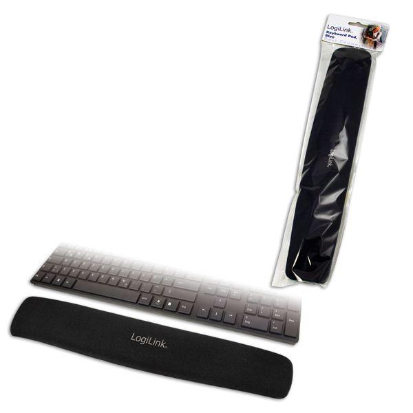 Apoio de Pulso para Teclado LOGILINK ID0044 (Preto) — miniatura 2