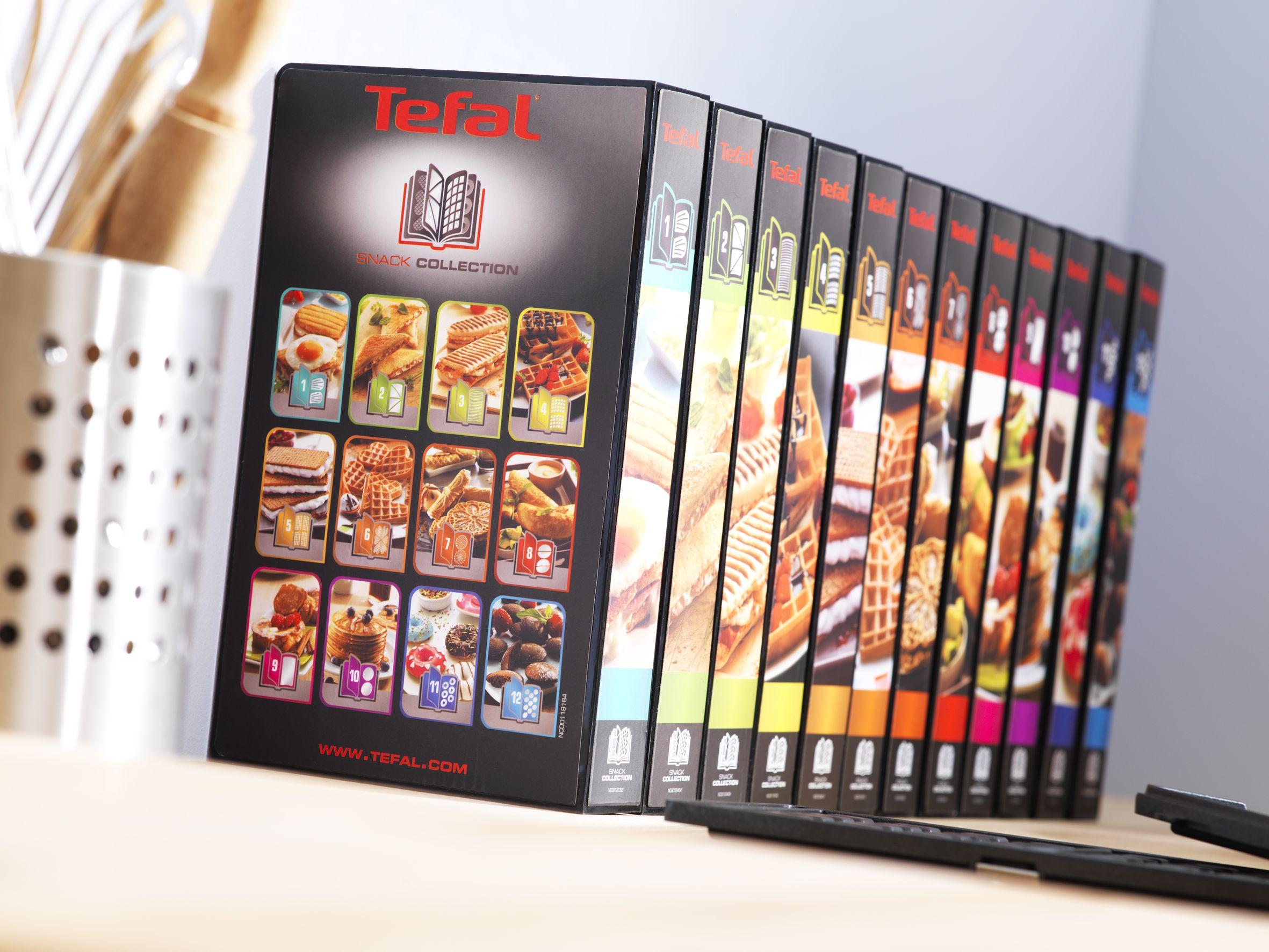 Sanduicheira TEFAL Snack Collection SW852D12 (Altura 36,1 cm - Preto/Inox), miniatura 8