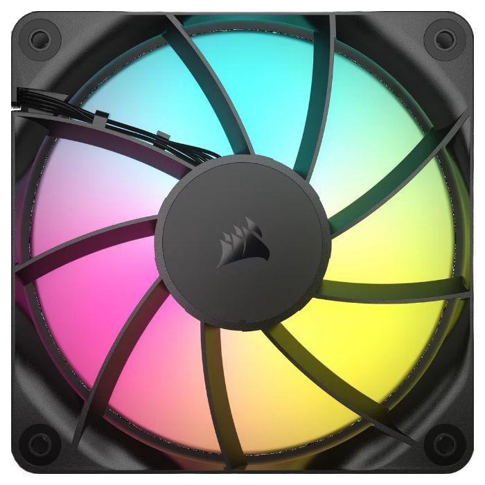 Ventoinhas para Caixa de PC CORSAIR RS120-R ARGB PWM (ARGB - Preto), miniatura 5