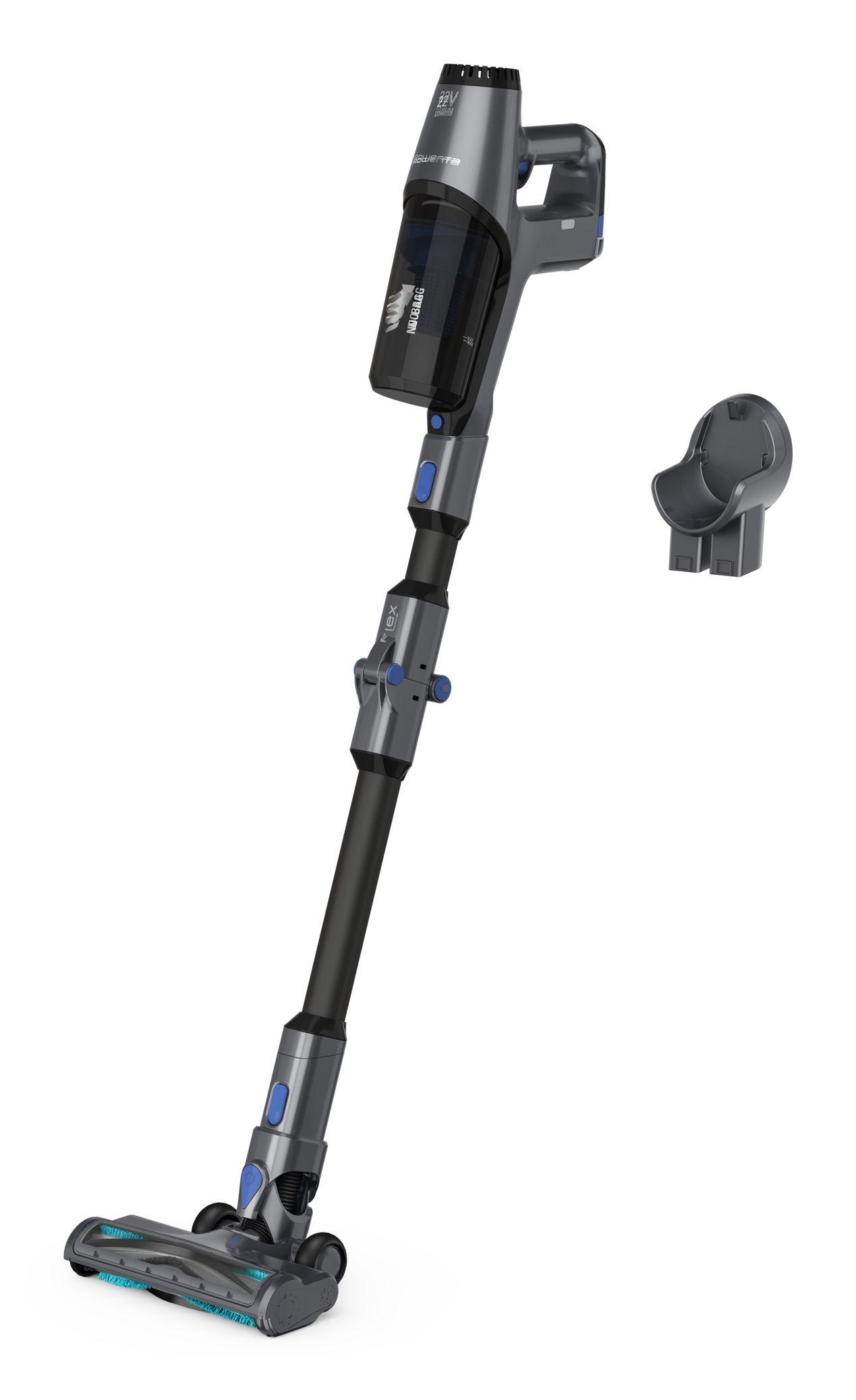 Aspirador Vertical ROWENTA RH6929WO (Altura 21,5 cm - Cinzento e Azul) — miniatura 2