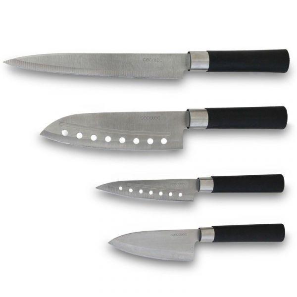 Conjunto de Facas CECOTEC Santoku Professional Knives Set (Preto) — miniatura 2