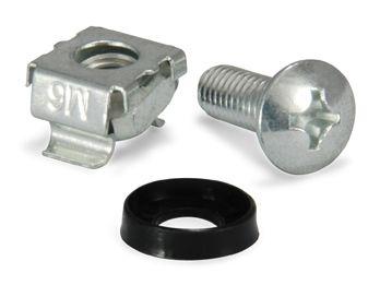 Kit de Fixação para Bastidor Rack EQUIP 922493 (Alumínio e Preto)