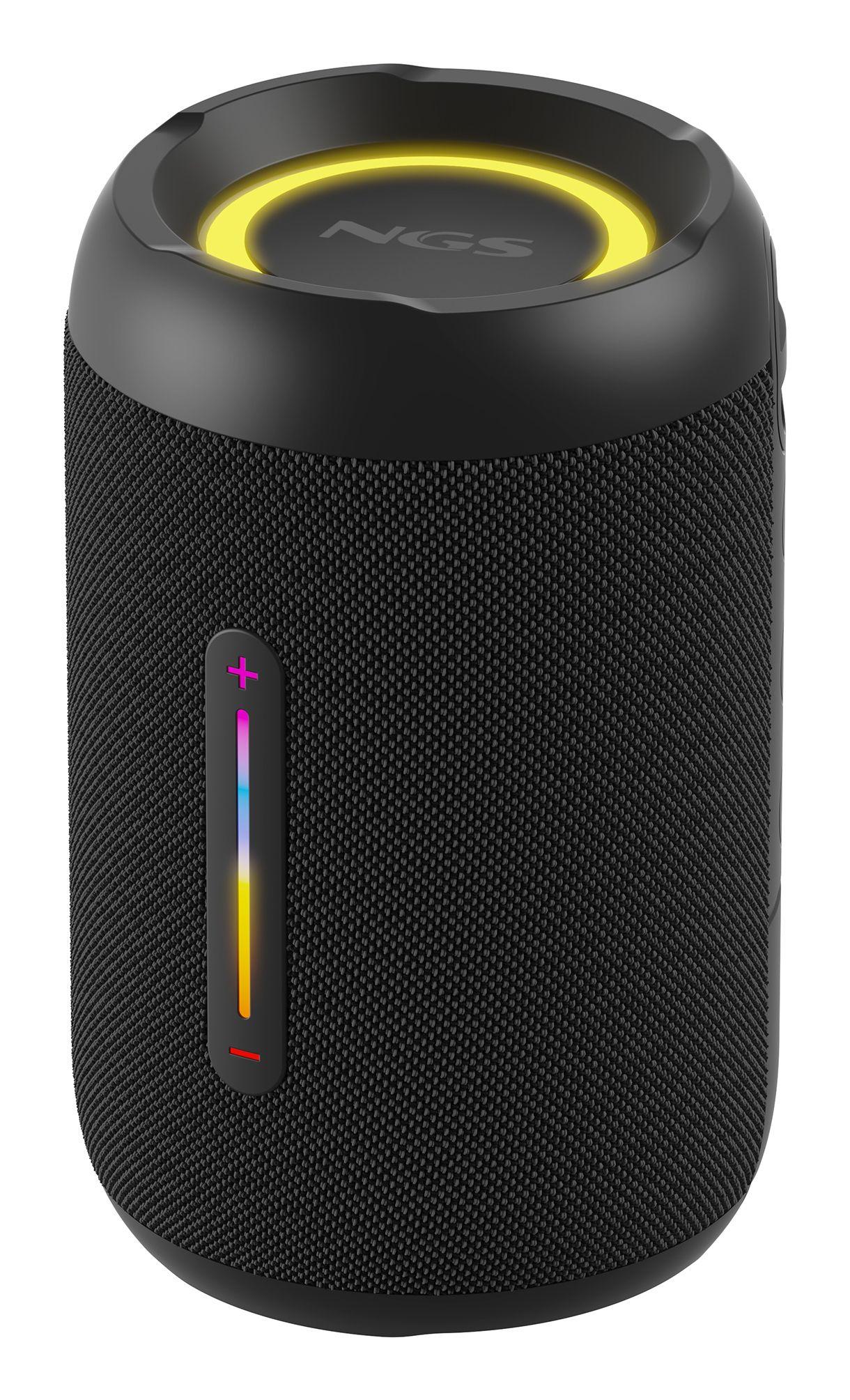 Coluna Portátil Estéreo NGS Roller Furia 2 Tiny (10 W - USB - Preto)