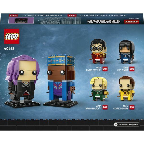 LEGO 40618 BrickHeadz Kingsley Shacklebolt™ &amp; Nymphadora Tonks™ (10+ anos - 250 peças) — miniatura 6