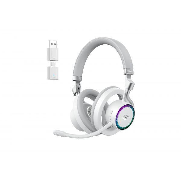 Headset Gaming HAVIT Fuxi-H8 (Auscultadores gaming - Com fios e sem fios - 3,2 cm - Branco), miniatura 5