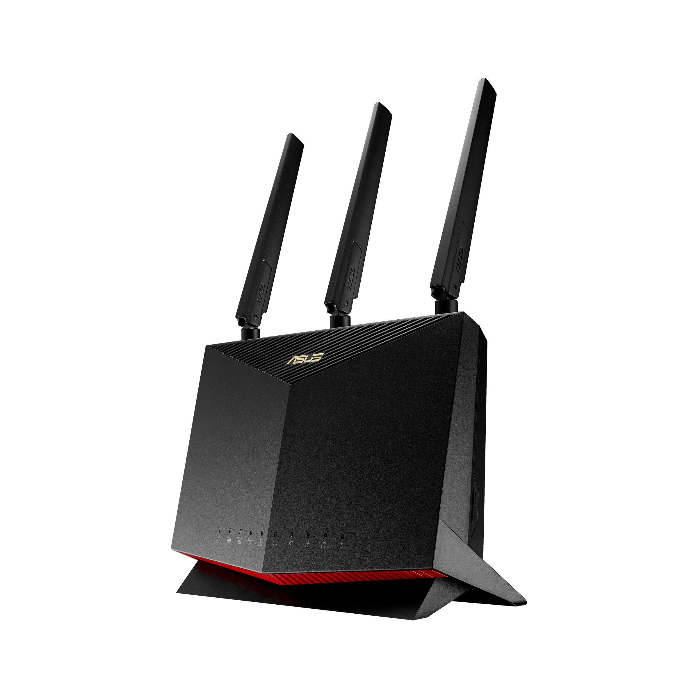 Router 4G ASUS 4G-AC86U (Wi-Fi 5 - 2533 Mbit/s - Dual-band - Preto)