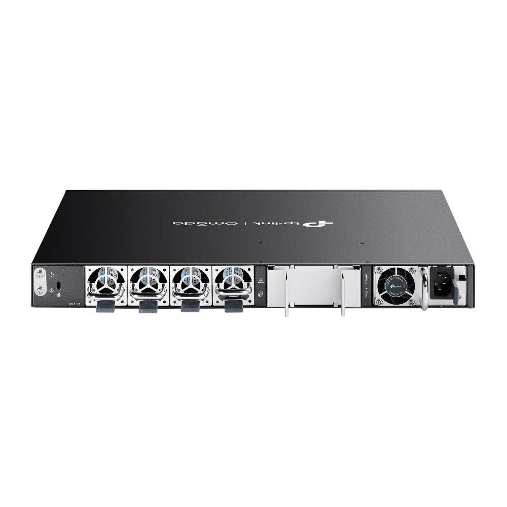 Switch TP-LINK Omada SG6428XHP (Gigabit Ethernet - 10, 100, 1000 Mbit/s - 3 MB - Preto) — miniatura 3