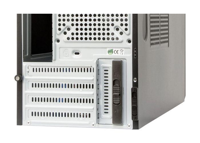 Caixa de Computador CHIEFTEC CT-04B-OP (Micro ATX - Mini Tower - SECC - Preto) — miniatura 3