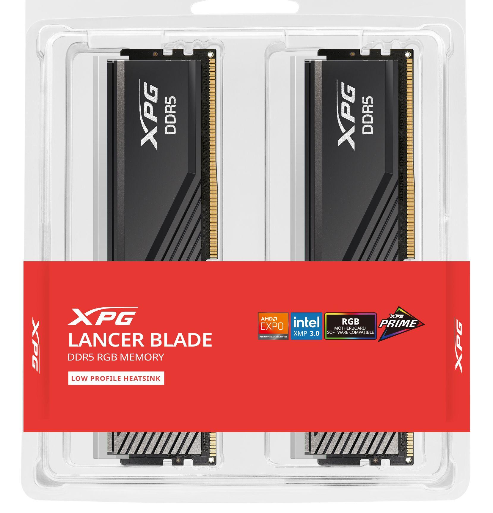 Memória RAM ADATA XPG Lancer Blade RGB AX5U6000C3016G-DTLABRBK (6000 MHz - 32 GB - DIMM) — miniatura 4
