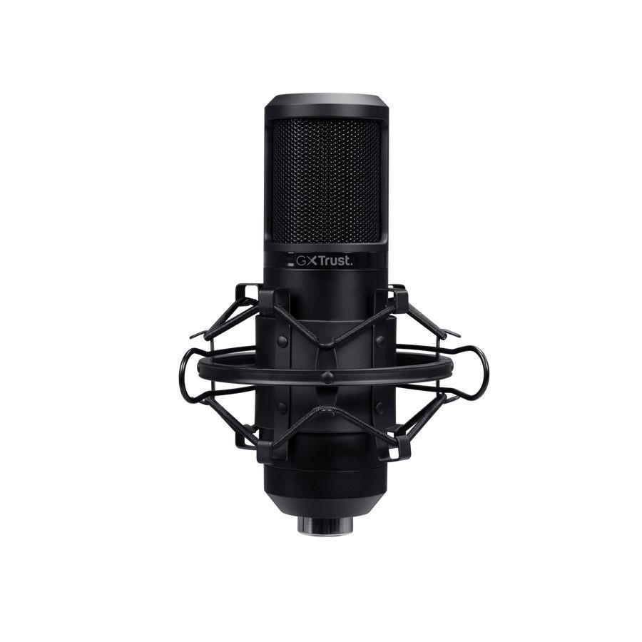 Microfone de Estúdio TRUST GAMING GXT 269 Emita II (Microfone de estúdio - Com fios - USB - Preto) — miniatura 3
