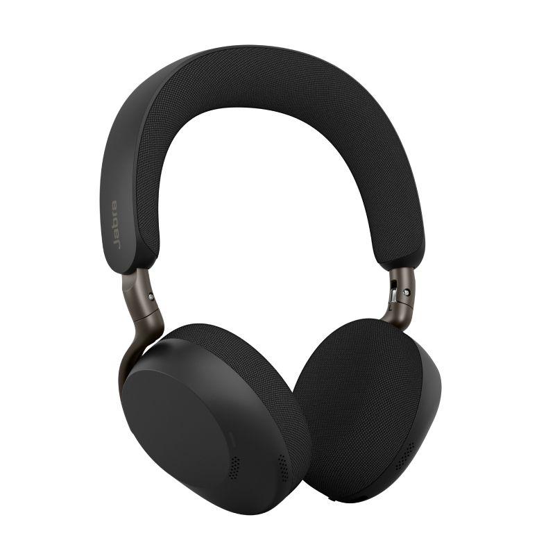 Auscultadores JABRA Evolve3 75 MS (Binaural - Com fios e sem fios - Circum-auricular - Preto)