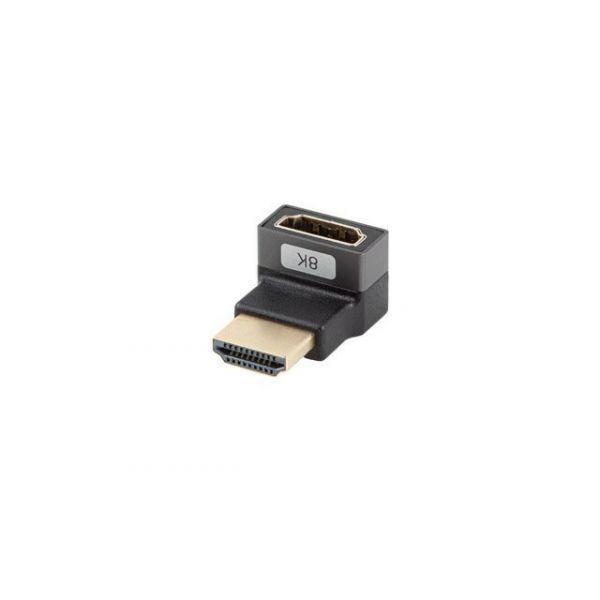 Adaptador HDMI LANBERG AD-HDMI-08 (240 Hz - HDMI Type A - Preto/Prateado), miniatura 3