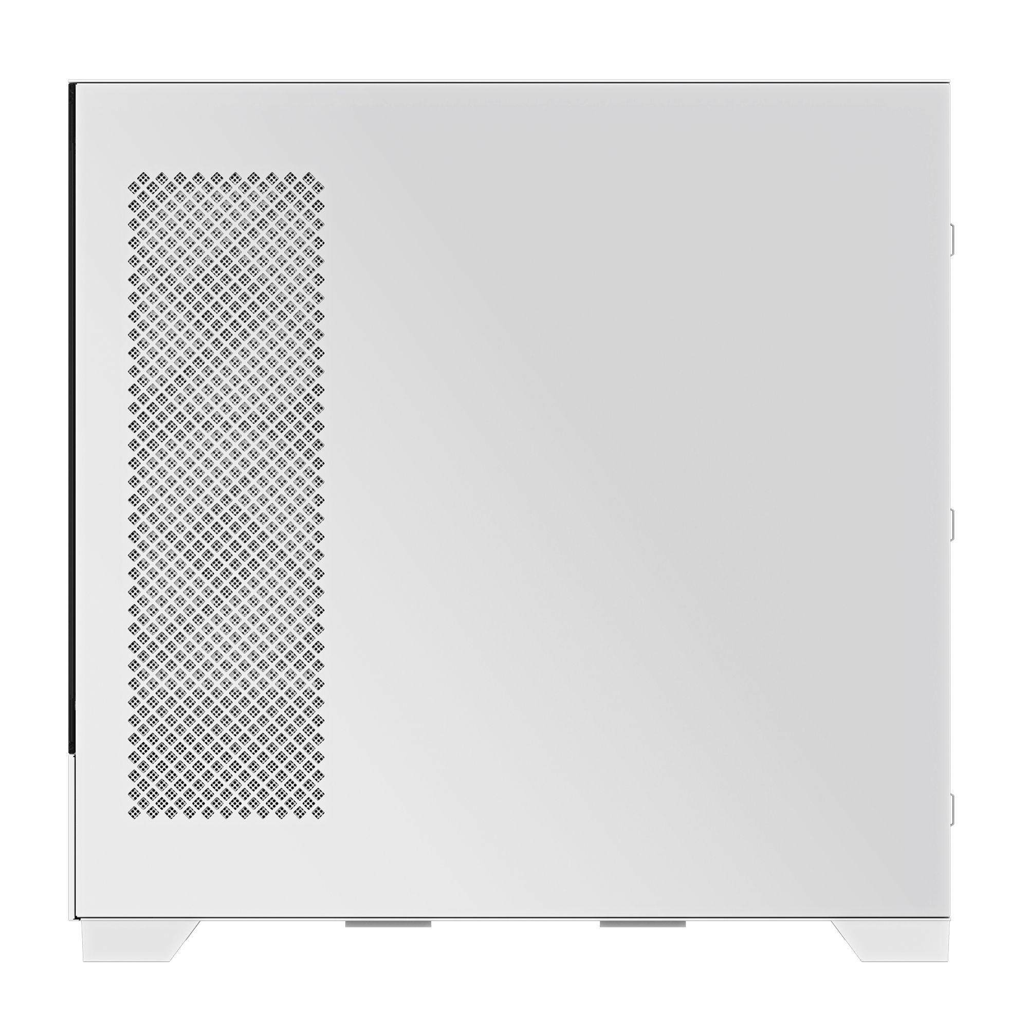 Caixa PC GIGABYTE C201 Panoramic ICE (Micro-ATX, Mini-ITX - Midi Tower - Vidro, Plástico, Aço - Branco) — miniatura 7