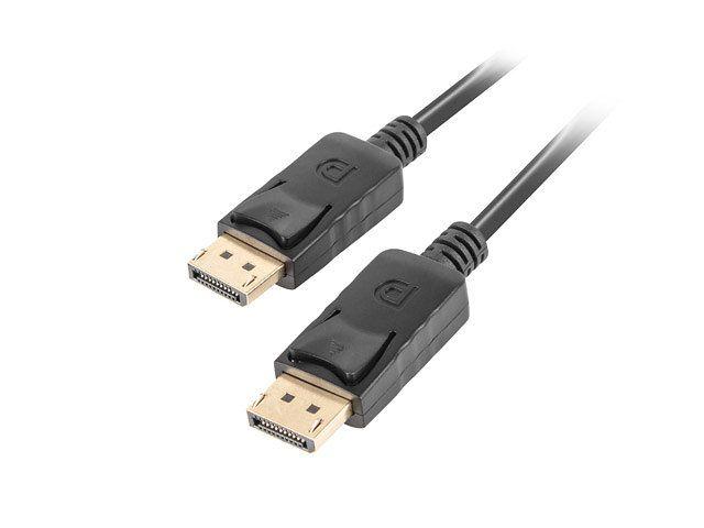 Cabo DisplayPort LANBERG CA-DPDP-10CC-0018-BK (1,8 m - Preto)
